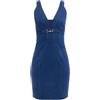 GUESS Vestito Corto Jewel W5GK75D5LK0 Blu M
