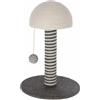 Kerbl Pet Maxi-Pet 81626 - Colonna tiragraffi Funghi, Grigio, 30 x 30 x 42 cm
