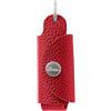 Hunter Distributore di Sacchetti per Escrementi Sofia, Porta Sacchetti Vegano in Ecopelle Effetto Nappa Bovina, con Anello Portachiavi per Il Fissaggio, Chiusura a Bottone Automatico, Colore: Rosso