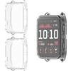 HOMTERN Confezione da 3 custodie per Garmin Venu X1, TPU trasparente flessibile
