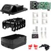 Yinniy Sostituzione della cassa della batteria M18 per Milwaukee 18V,10-Cell 3.0Ah 4.0Ah 5.0Ah 18650 Batteria Plastica Case Ricambio Kit di Riparazione Parte