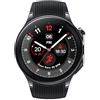 ONEPLUS Watch 2 Nero Acciaio, 32GB, Batteria 100 Ore, Monitoraggio Salute e Fitness, Design con Cristallo Zaffiro, Doppio Motore, Wear OS di Google