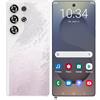 COTSRGT Smartphone S26 Ultra Sbloccato 5G, Display HD Da 7,3, 16GB RAM 1TB ROM, Doppia SIM, Fotocamera Da 72 MP 108 MP, Sistema Operativo Android 14, Supporta WIFI/Bluetooth/GPS/Face ID,Pink-7.3 Inch