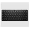 HP 350 Tastiera Wireless e Bluetooth 5.2, Connessione Multi-dispositivo, Qwerty, Layout Italiano, Emoji, Autonomia fino a 2 anni, Compatibile con Windows, Android, Chrome OS, MacOS, iPadOS, Nera