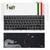 new net - Tastiera Compatibile con Notebook HP mt44, mt45, Zbook 14u G5, 14u G6, EliteBook 840 G5, 840 G6, 846 G5, 846 G6, 745 G5, 745 G6 [Frame Silver - Trackpoint - Layout ITA]