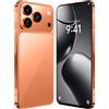 COTSRGT I17 Pro Max Telefono Cellulare 5G Sbloccato Android 15 Telefono Dual SIM Smartphone Con Fotocamera Da 108 MP E 78 MP Batteria Da 8000 MAh Standby 16 GB E 1 TB Smartphone A 10 Core,Orange-7.3 Inch