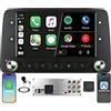 THIHPHOATLI Autoradio per FIAT Panda 2013-2020,Linux,avvio 2s,Schermo FIAT Panda supporta il controllo volante,CarPlay/Android Auto wireless,Radio RDS,DSP,4x45W,Bluetooth,Canbus,USB,Stereo FIAT Panda plug & play