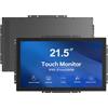 GreenTouch 21.5 Pollici Open Frame Display LCD Touch Screen Monitor HDMI VGA DVI Ingressi 1000 Nits per Chiosco Esterno