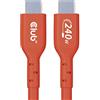 Club 3D CAC-1515 USB2 Type-C - Cavo bidirezionale USB-IF, 480 Mb, PD 240 W (48 V/5 A) EPR St./St. 4 m