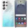 COTSRGT Smartphone S26 Ultra Sbloccato 5G, Display HD Da 7,3, 16GB RAM 1TB ROM, Doppia SIM, Fotocamera Da 72 MP 108 MP, Sistema Operativo Android 14, Supporta WIFI/Bluetooth/GPS/Face ID,Blue-7.3 Inch