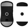 kwmobile Set Piedini di Ricambio per Mouse Compatibile con ASUS ROG Harpe II Ace Mouse - Gommini nero - per Maggiore Controllo e Scorrevolezza