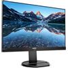 Philips 240B9 USB Hub Monitor 24 pollici WUXGA, 75Hz, IPS, 4ms GtG, altezza regolabile, Speakers,TBC, (1920x1200 HDMI 1x 1.4 DP 1x 1.2) nero