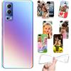 Stileitaliano Cover Personalizzata per VIVO Y52 5G - Y72 5G Personalizzabile con Foto e Testo Stampa HD Alta Risoluzione