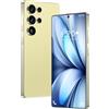 COTSRGT Smartphone S26 Ultra, 16 GB 1 TB, Batteria Da 8000 MAh, Android 14, Fotocamera Impermeabile Da 72 MP 108 MP, Telefono Cellulare Da Esterno Sbloccato Da 7,3 Pollici, Slot Per 3 Schede 5G NFC,Gold-7