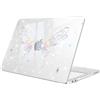 FINTIE Cover Compatibile con MacBook Neo 13 Pollici A3404 (A18 Pro Chip, 2026) -Ultra Sottile Trasparente Custodia Rigida Protettivo Guscio Rigido Case per MacBook Neo 13 (Y-Glitter Farfalla Meteora)