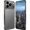 COTSRGT Smartphone I17 Pro Max, 16GB RAM, 1TB ROM, Schermo HD Da 7,3, 8000mAh, Android 15, Sbloccato Senza SIM, 78 MP 108 MP, Riconoscimento Facciale Tramite Impronta Digitale, Doppia SIM, 5G,Black-7.3 Inch
