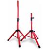 Extreme Sound - Coppia Stativi Treppiedi Supporti Cavalletti in Metallo - Stand per Casse Acustiche Diffusori Audio - Altezza Regolabile e Richiudibile - Asta telescopica universale da 35mm