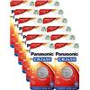 Panasonic CR2450 - Batteria a bottone al litio 3 V confezione da 12 pz
