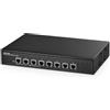 Binardat Switch non gestito a 8 porte 10 Gigabit, Ethernet RJ45 8x10G, supporto 1G/2.5G/5G/10G, larghezza di banda 160Gbps, desktop in metallo|Switch di rete per montaggio su rack