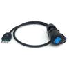 DG Systems Italia srl DG Systems - Cavo da spina Italiana 16A a presa CEE 16A 3P con cavo ultraflessibile Titanex 3x1.5 - Made in Italy (1 mt)