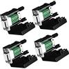 QIQIAZI 4 Pezzi DB9 Senza Saldatur Adattatore 9 Pin Seriale R-S-232 a 9 PinFemmina Terminale Seriale Scheda di Breakout Connettore Modulo (con Dado)