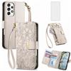 Asuwish Custodia per telefono per Samsung Galaxy A23 5G/4G Cover a portafoglio con pellicola protettiva in vetro temperato e porta carte di credito Stand Cerniera Flip Cell Accessori Cinturino da