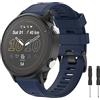 MYSNBKN per Garmin Forerunner 955/Forerunner 945/Forerunner 935 Cinturino, 22mm Cinturino di Ricambio in Silicone per Garmin Fenix 5/Fenix 5 Plus/Quatix 5