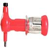 KS Tools 117.1185 1/2 Mini chiave dinamometrica con isolamento protettivo e cricchetto invertibile, 5-25Nm