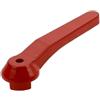 cyclingcolors maniglia valvola rubinetto leva sfera rosso alluminio 1/2