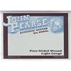 John Pearse® Strings »960L LIGHT - ACOUSTIC GUITAR - PURE NICKEL WOUND« Corde per Chitarra Acustica - 012/054