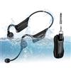 KIMAFUN 2.4G Wireless Microfono Archetto Fitness, Microfono Senza Fili IP67 Impermeabile Resistente al Sudore per Aerobica in Acqua, Allenatore di Nuoto, Fitness, Yoga, Pilates, GWP91(1TX1RX)
