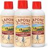 Generico Sapone di Toscana Profumatore per Bucato Concentrato, Fragranza FIORI BIANCHI, Set 3 Flaconi da 250ml, Fino a 42 Lavaggi, per Lavatrice e Lavaggio a Mano