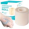 Unihuby Hydrocolloid Roll 5Cm x 1.5M Cerotto Idrocolloidale Impermeabile Idrocolloide Rotolo Autoadesivo Pimple Patch Roll