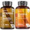 WeightWorld Vitamina B12 e Vitamina D3 2000 UI Bundle, 450 Micro Compresse + 400 Compresse, 1 al Giorno Ciascuna, 1+ Anno di Fornitura, B12 Vitamina Metilcobalamina 1000mcg, Vitamina D 2000 UI, Senza Glutine
