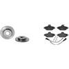 Brembo 08.5085.11 - Disco Freno con Verniciatura UV (Set di 2) - Anteriore e Posteriore & P 24 147 - Pastiglia Freno - Anteriore