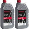 Brembo L 04 010 - Fluido Freni DOT 4 (Confezione da 2)