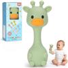 Joyvity Giochi Neonato 0-3 mesi, Sonaglio Giochi Neonato 3-6 6-9 mesi, Montessori Giocattoli Bambino 0-6 Mesi Giochi Montessori 1 anno Giochi Sensoriali per Regali (Verde)