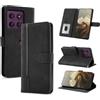 AsWant Cover per Motorola Edge 60 Pro, Premium PU Custodia Libro Portafoglio Pelle con Magnetica Flip Case Funzione Stand Per Motorola Edge 60 Pro (Nero)