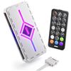 AsiaHorse ASH-1 Hub Per Ventole PC ARGB PWM Con Controller [20 Effetti ARGB] [Modalità Apprendimento Colore Unica] 9 Porte PWM 4-Pin & 9 Porte RGB 5V 3-Pin, Alimentazione SATA, Sync RGB