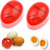 banjiabb 2 PCS Timer Per Uova Sode,Timer Per Uova Sode,Egg Timer,Timer Per Uova,Indicatore Per Cottura Uova,Cuoci Uova,Cuociuova,Egg Boiler,display Duro/medio/morbido,Per Cucinare in Cucina