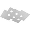 Top Light PLAFONIERA LED MODERNA 6 LUCI METALLO GRIGIO ELEVATA LUMINOSITÀ 1129/PL6 R-GR
