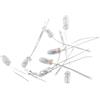 FfOcco 10 pz Mini Indicatore Lampadina 3mm/4mm/5mm Lampada Lampadina A Incandescenza Filamento Lampadina di Riso 1.5 V 2 V 3 V 6 V 9 V 12 V 24 V (Size : 4mm, Color : 1.5V)