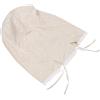 Gadpiparty Fodera Di Ricambio In Tessuto Per Cestini In Filo Metallico, Beige, Per Uso Domestico Con Motivo A Margherite
