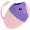 Damaiyyy Tazza di Shampoo,Coppa per Shampoo Tazza per Shampoo Doccia Bath Shower Cup Shampoo Rinser Brocca per Bambini e Anziani, Rosa