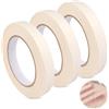 zorvixal 3 Rotoli Nastro Adesivo Bianco per Artisti,1.5cm×50m | Nastro per Pittori Nastro da Disegno,Nastro di Carta Rimovibile per Disegni,per Disegno,Pittura Ad Acquerello,Cornice Di Tela