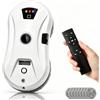 NamYoprce Robot lavavetri, Robot lavavetri finestre con funzione spray, tre modalità di pulizia, rilevamento dei bordi, navigazione intelligente, telecomando, aspirazione 5600 Pa, per superfici lisce