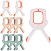 Zourglow 9 Pezzi Mollette per Telo Mare, Grandi Clip Antivento