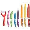 SET COLTELLI RIVESTITI IN CERAMICA ROYALTY LINE SWITZERLAND 8 PEZZI