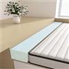 seokor Fodera Letto Gap Filler Cuscino 90/120/140/160/200cm Copri Riempitivo per Materassi Morbido Lino Fodera Cuscino per Testata Lavabile per Matrimoniale/Singolo(D,160x10x20cm/63x4x8in)