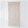 Jbsceen Tenda della porta Jbsseen, decorazione della parete, tenda della porta del filo di cotone dot per lo sfondo della festa di nozze, decorazione della tela, 90 x 180 cm, decorazione di stile boemo.